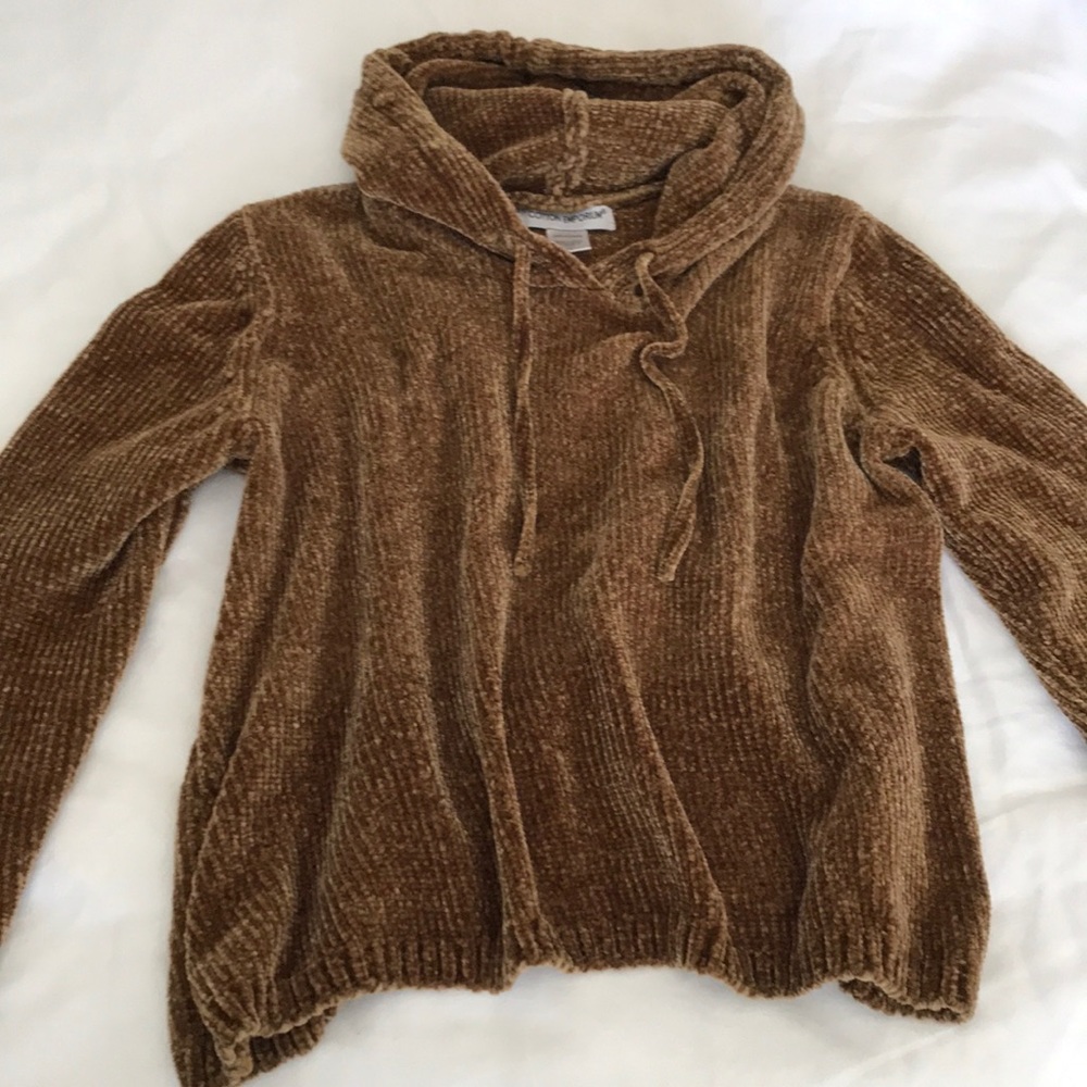 Cotton Exporium Chenille Hoodie